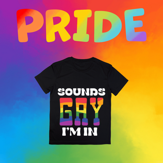 Pride T-Shirt Collection – SOUNDS GAY IM IN