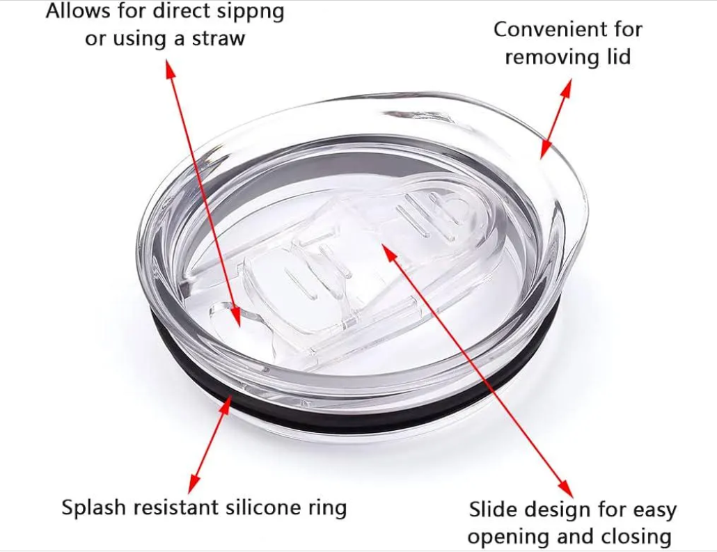 Personalised Golf Club 20oz Stainless Steel Tumbler – With Name, Logo & Golfer Silhouette Back