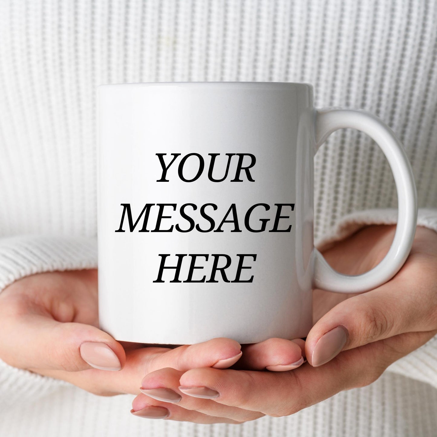 50 and Fabulous Birthday Mug – Personalised Birthday Gift – Customisable Coffee Mug with Any Message