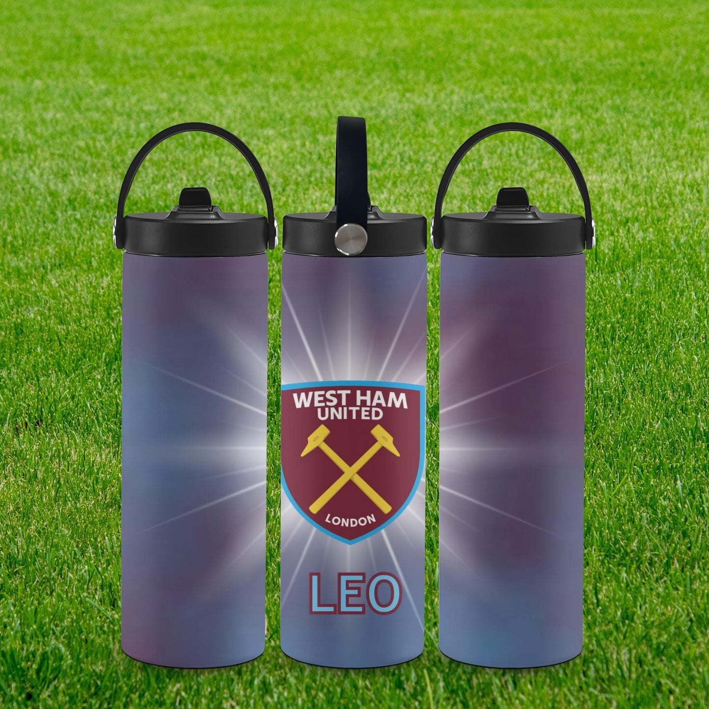 Customisable West Ham 20oz Tumbler - Personalised Name Stainless Steel Insulated