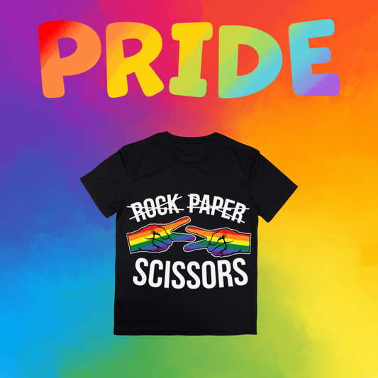 Pride T-Shirt Collection – ROCK, PAPER, SCISSORS