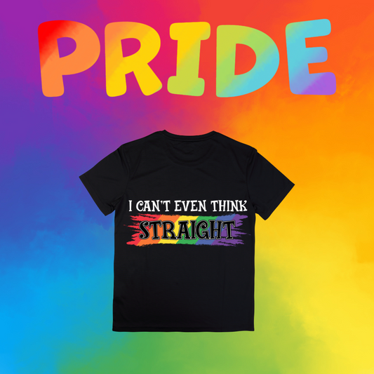 Pride T-Shirt Collection – CANT THINK STRAIGHT