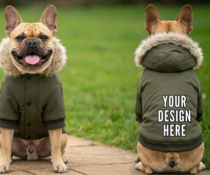 Dog's Parka - Ready To Personalise