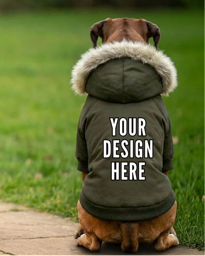 Dog's Parka - Ready To Personalise