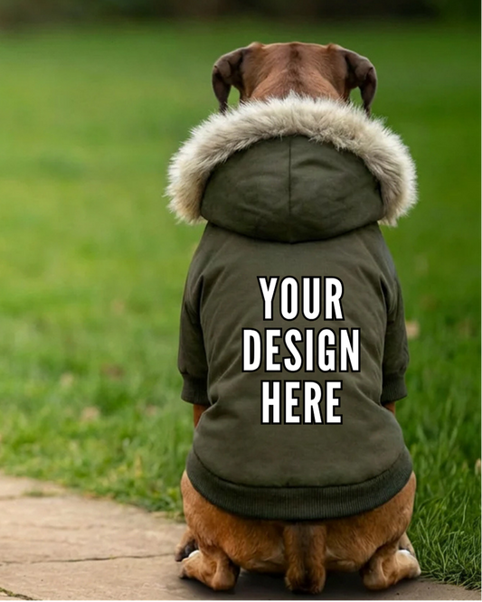 Dog's Parka - Ready To Personalise