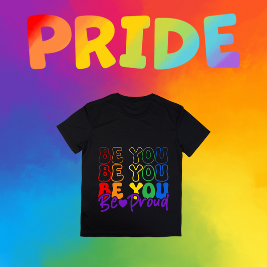 Pride T-Shirt Collection – BE YOU BE PROUD