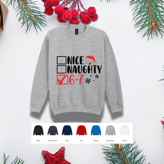 Kids Christmas Sweater – '67' Tick Box