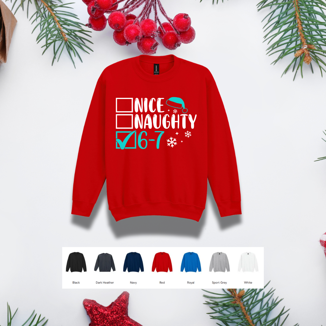 Kids Christmas Sweater – '67' Tick Box