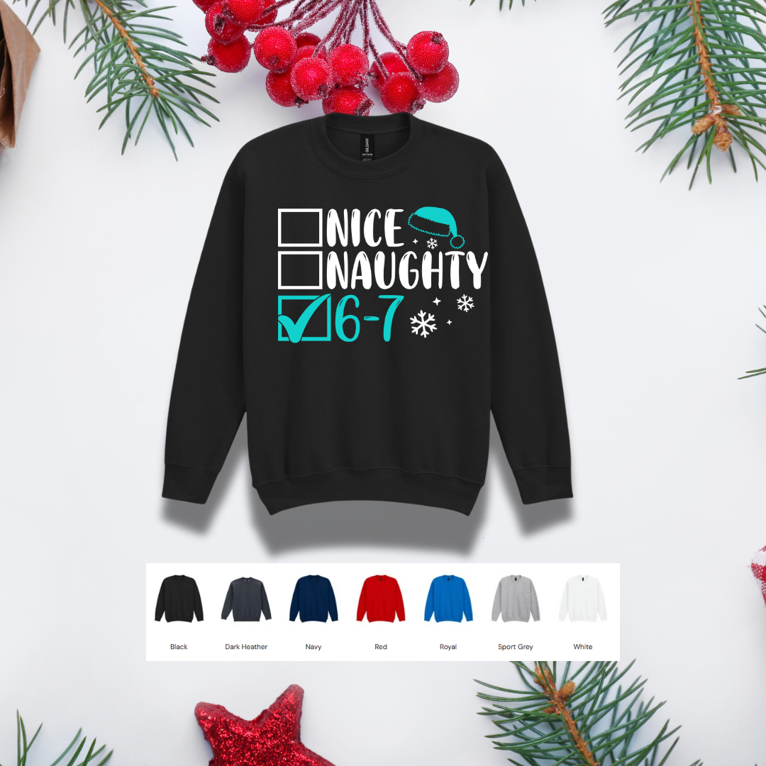 Kids Christmas Sweater – '67' Tick Box