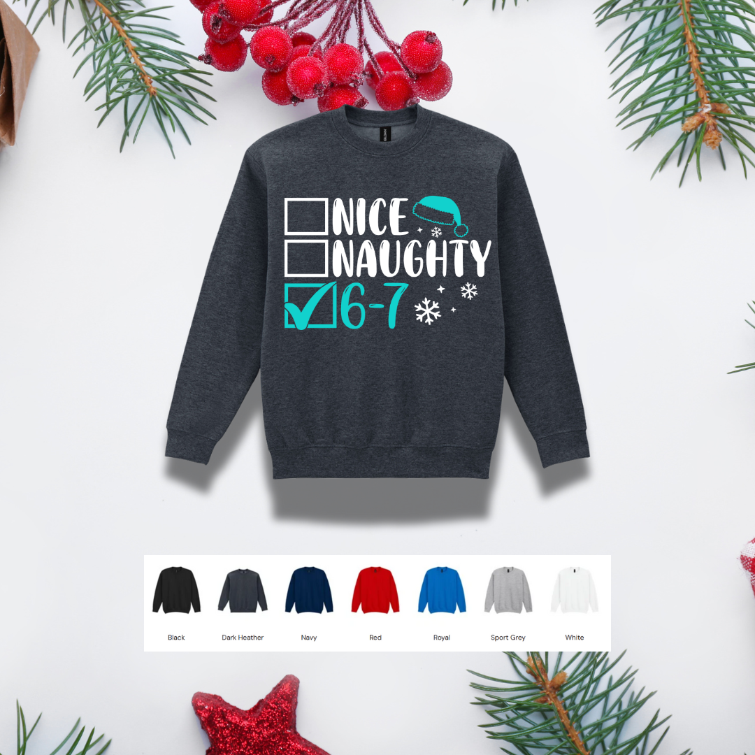 Kids Christmas Sweater – '67' Tick Box