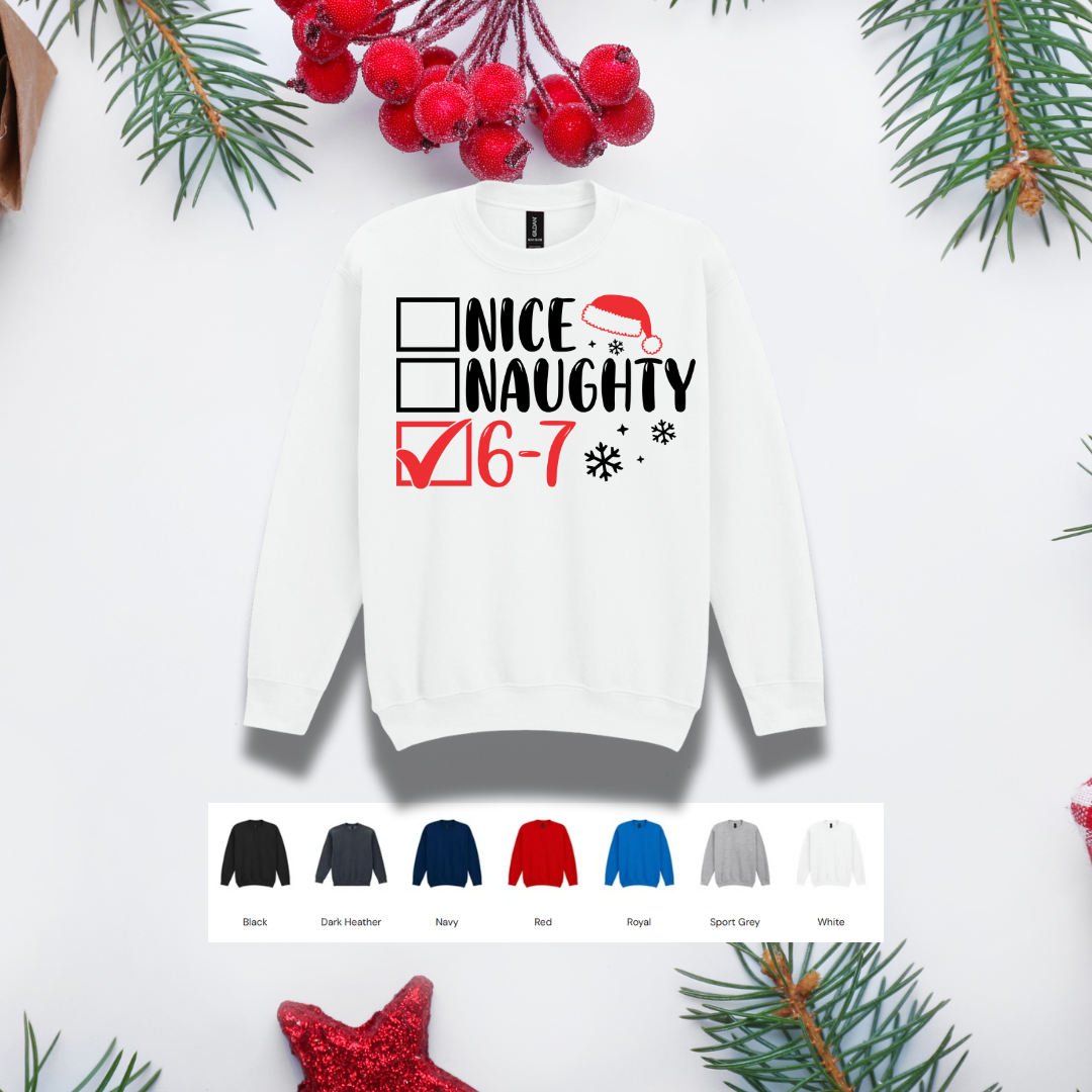 Kids Christmas Sweater – '67' Tick Box
