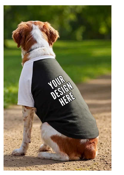 Dog Baseball Tee – The Ultimate “Good Vibes Only” Pup Fit