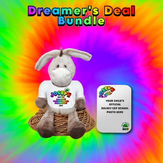DREAMER'S DEAL – Donkey Plush & Fridge Magnet Bundle