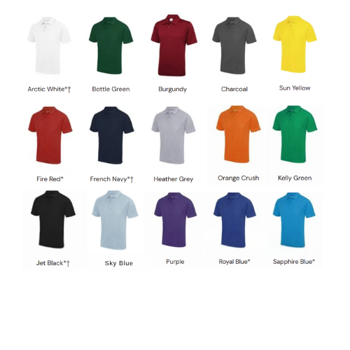 Tilgate Forest Golf Club – Cool Performance Polo (Recycled Polyester)