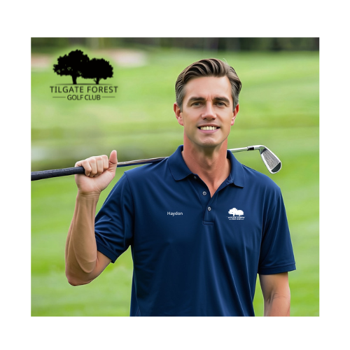 Tilgate Forest Golf Club – Cool Performance Polo (Recycled Polyester)