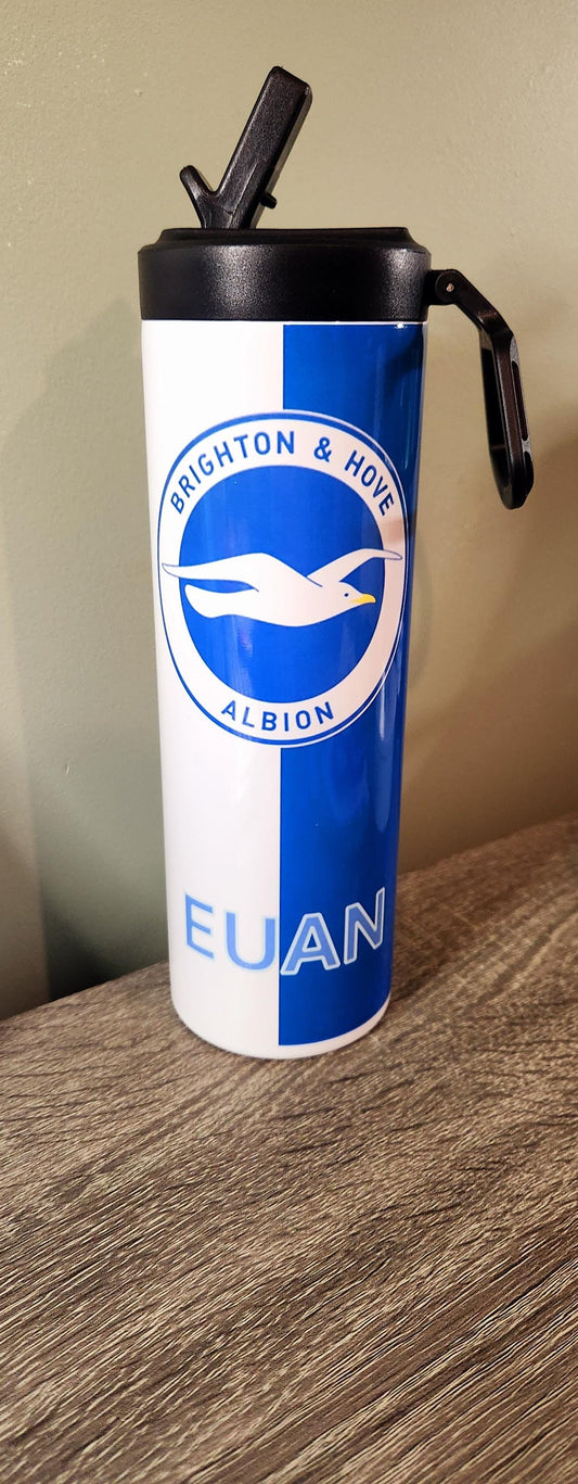 Personalised Brighton & Hove Albion 20oz Stainless Steel Tumbler