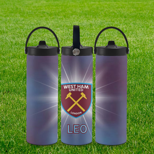 Customisable West Ham 20oz Tumbler - Personalised Name Stainless Steel Insulated