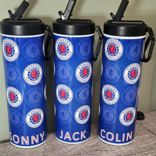 Customisable Rangers 20oz Tumbler - Personalised Name Stainless Steel Insulated
