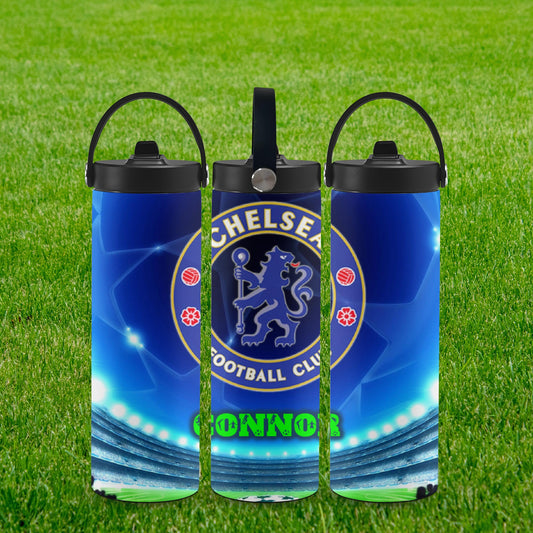 Personalised Chel FC Water Bottle