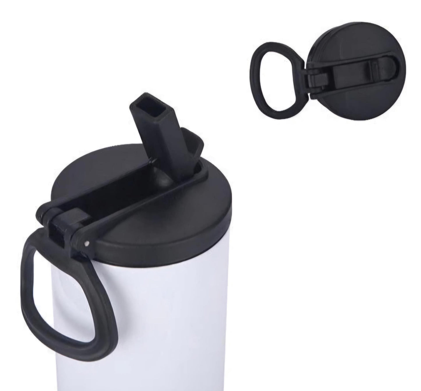 Personalised Golf Club 20oz Stainless Steel Tumbler – With Name, Logo & Golfer Silhouette Back