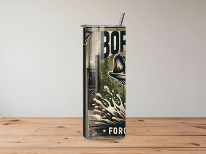 Born to Fish, Forced to Work - 20oz Personalised Tumbler