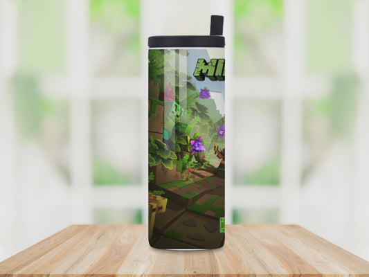 Personalised Mine Kraft Themed Tumbler 2.0