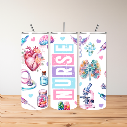 Pastel Nurse Tumbler