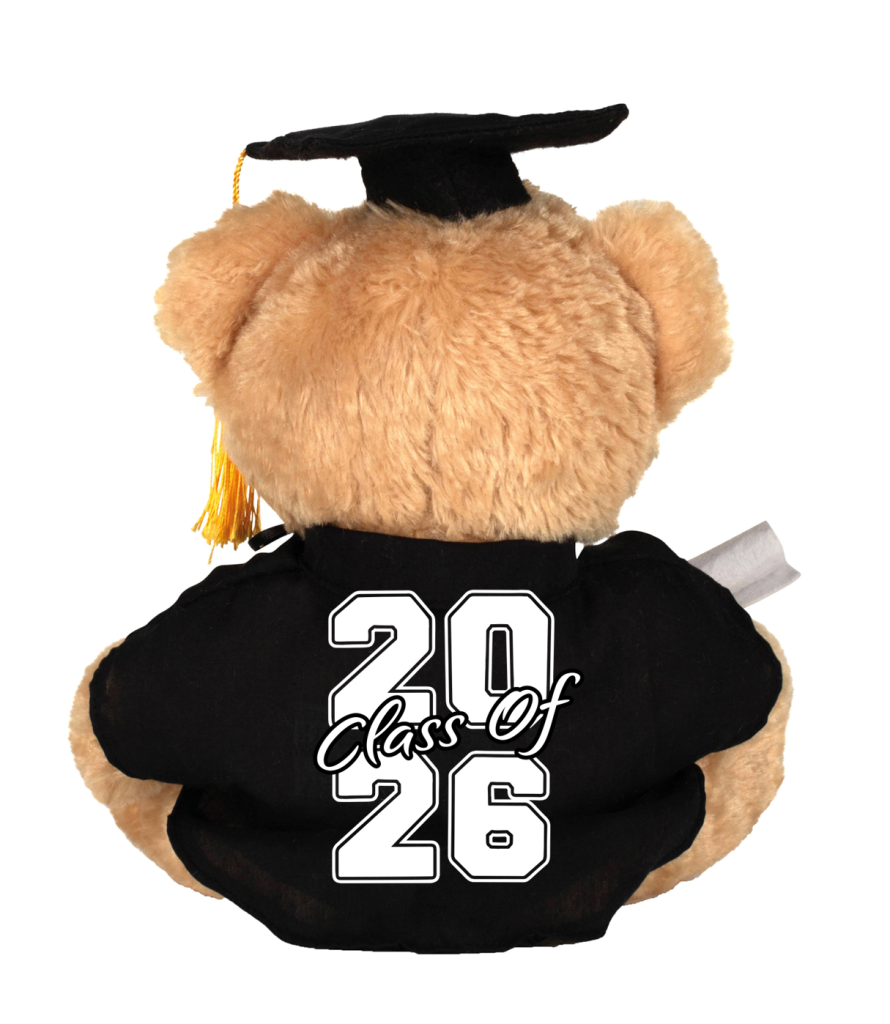 Personalised 2026 Graduation Teddy Bear – Keepsake Gift for Nursery, School, or Uni Leavers